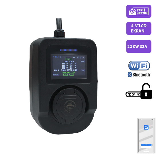 QSR-22KW  / 32A / Portatif Şarj Cihazı resmi