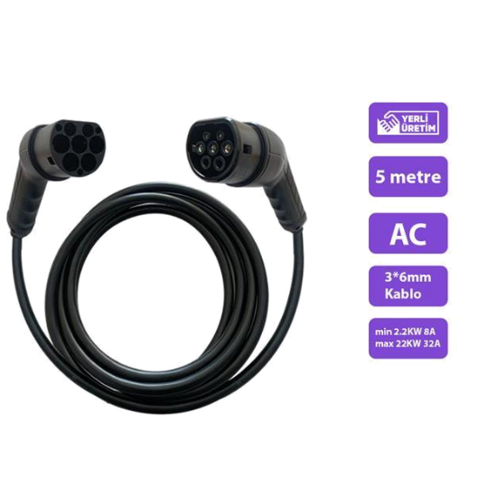 7 KW 32A /1 Faz / 5 MT resmi