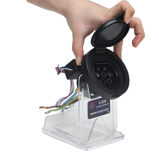 7 KW Type 2 AC Soket Çıkışı – (Kilit Motorlu) resmi