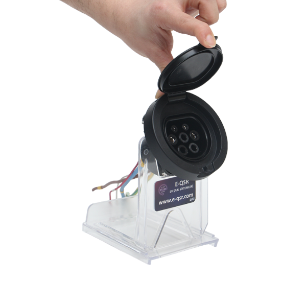 7 KW Type 2 AC Soket Çıkışı – (Kilit Motorsuz ) resmi